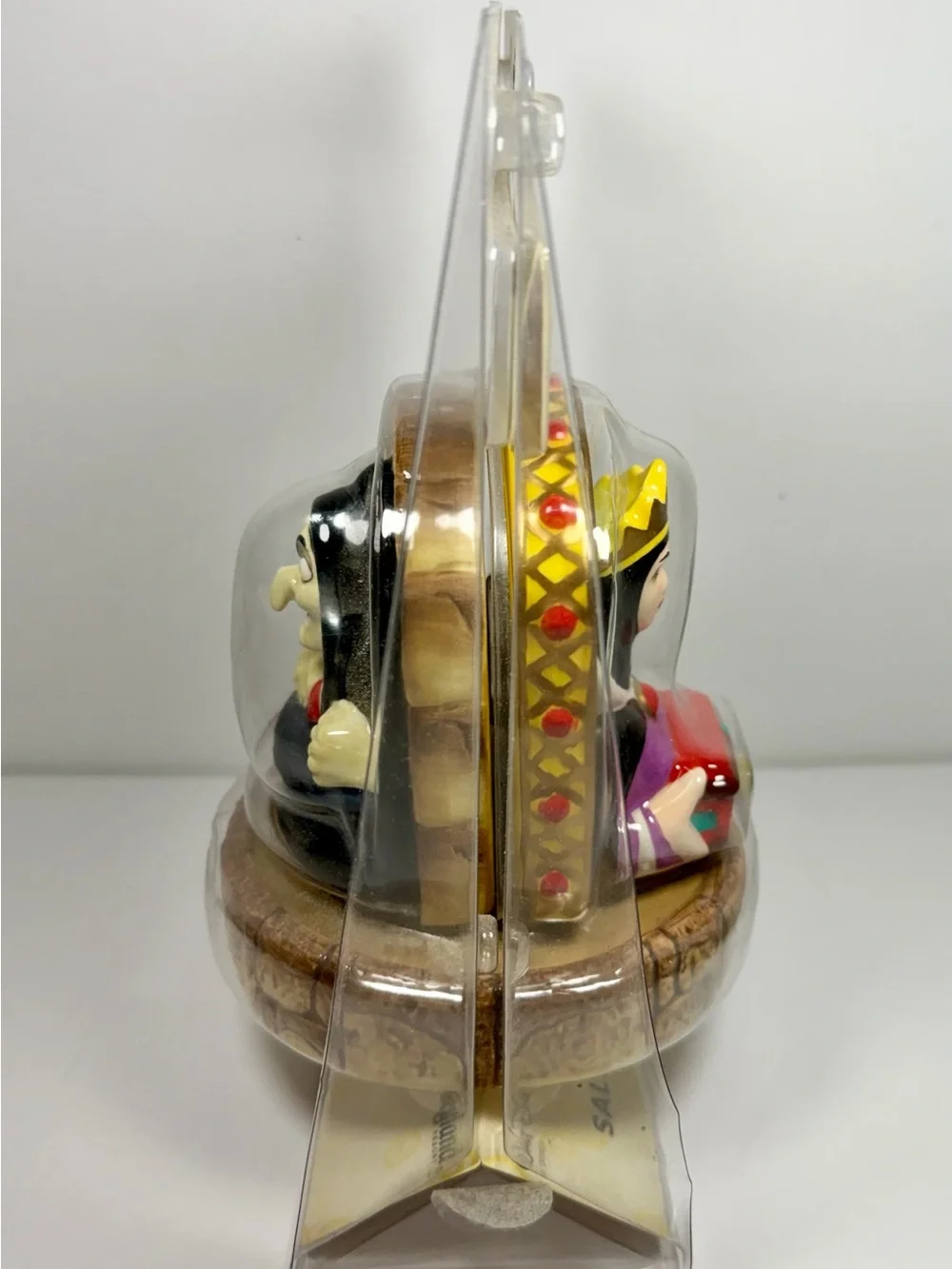 Vintage Disney Parks Snow White Evil Queen & Old Hag Salt & Pepper Shakers Set